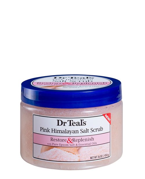 Dr teals exfoliante corporal con sal del himalaya