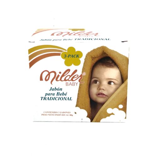 Paquete de jabón tradicional para bebé