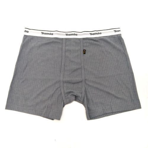 Bóxer brief gris sólido