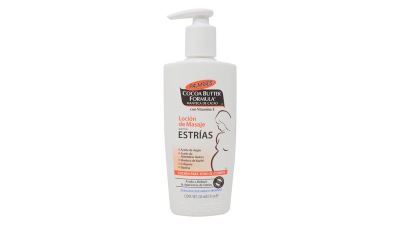 Loción de masaje Palmer's Cocoa Butter Formula para estrías 250 ml