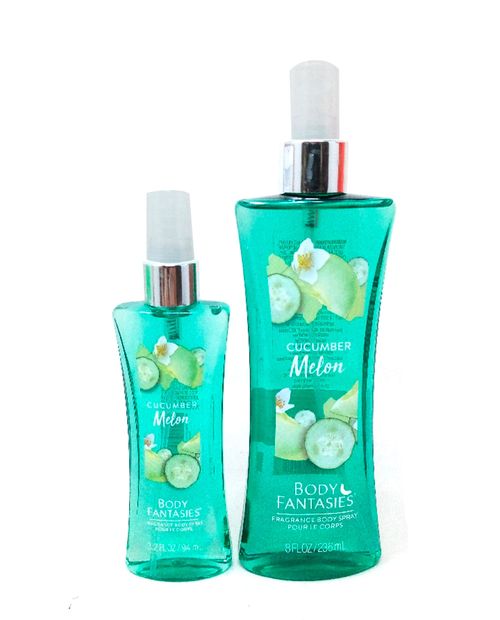 Set Body splash Cucumber + cartera