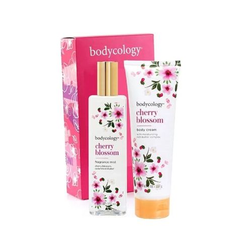 Set Cherry Blossom Body Mist 237ml + Body  Lotion 8oz