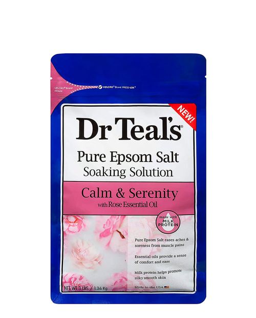 Sal de Epsom Calm & Serenity Whit Rose Essential Oil 3lb