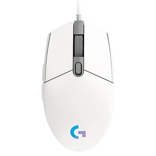 Mouse gaming g203 lightsync blanco
