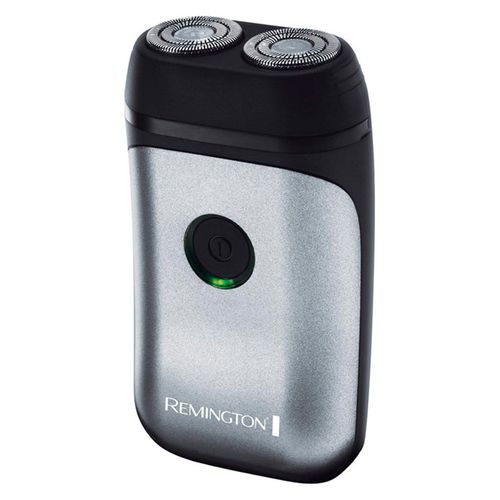Afeitadora Rotativa Remington Travel Dos Cabezales Plata