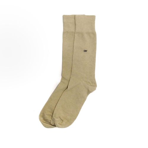 Calcetines formales beige