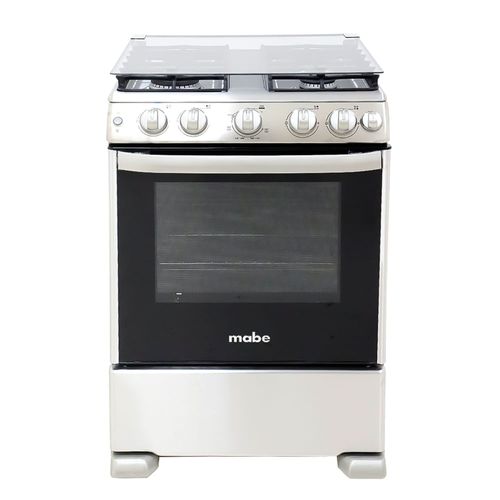 Cocina a gas mabe 24" inoxidable