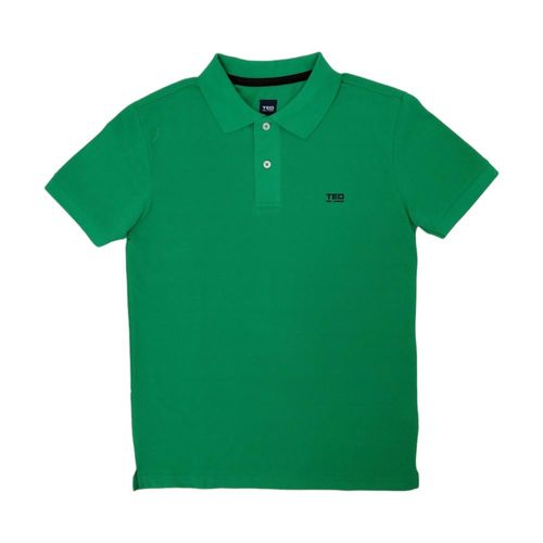 Camisa tipo polo verde