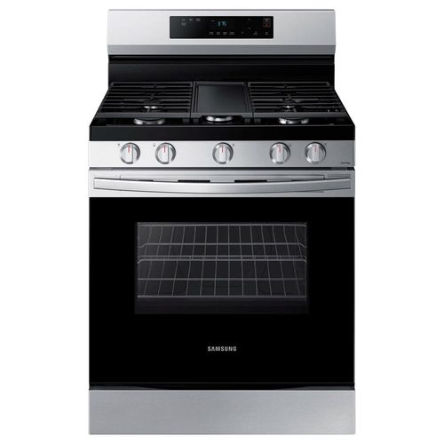 Cocina de gas  con plancha integrada  coneccion wifi control táctil 86.7kg / NX60A6115SS/AP