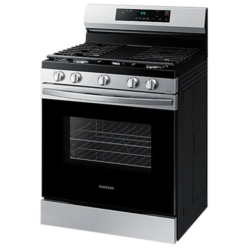 Cocina de gas  con plancha integrada  coneccion wifi control táctil 86.7kg / NX60A6115SS/AP