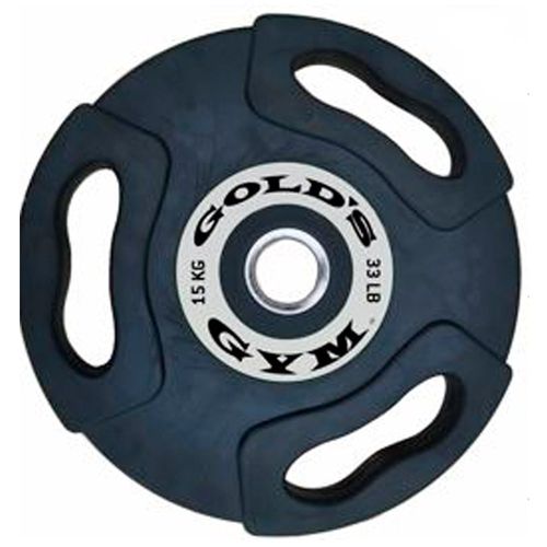 Disco olímpico  15 kilos Golds Gym
