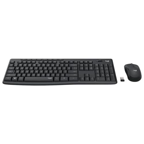 Combo de teclado y mouse inalámbricos mk295