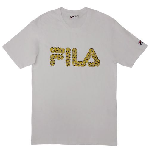 Camiseta estampada blanca