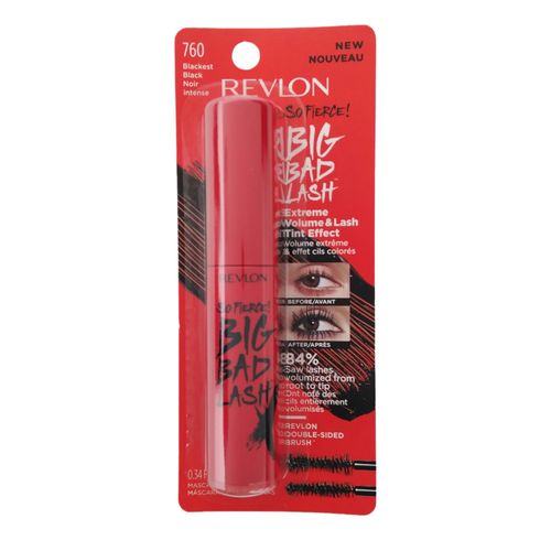 Big Bad Lash Mascara Washable Card Blackest Black