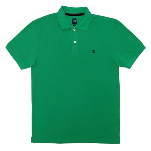 Camisa tipo polo verde