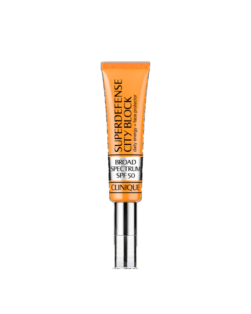 Clinique Fluido Protector solar Superdefense™ City Block Energía diaria+protector facial SPF 50