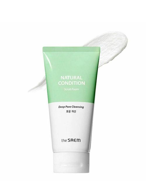 Natural Condition Scrub Foam Deep Pore Cleansing