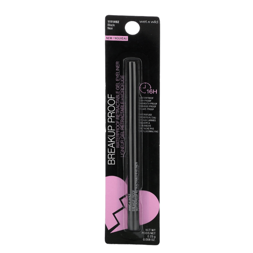 Mega Last Retractable Eyeliner Black