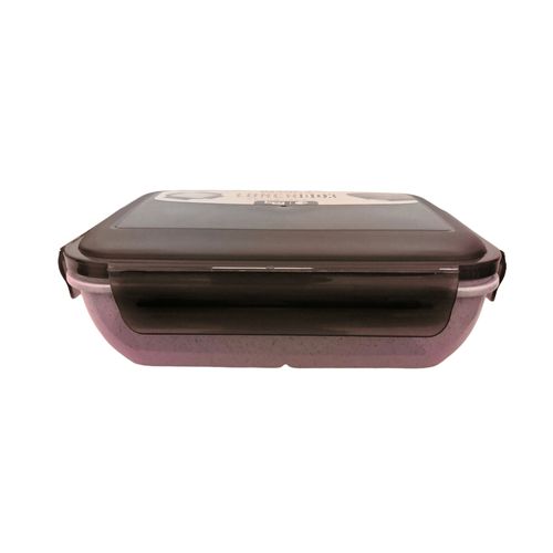 Recipiente rosa para alimentos