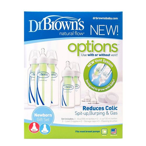 Set de Biberones Dr. Brown's Options + 8 oz - 250 ml 4 Piezas