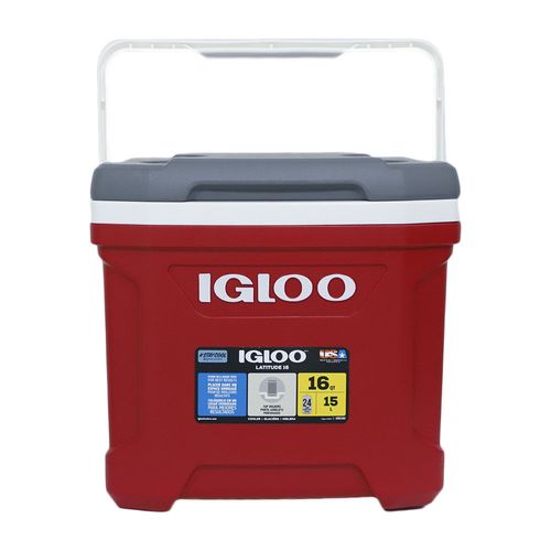 Hielera igloo 16 qt roja