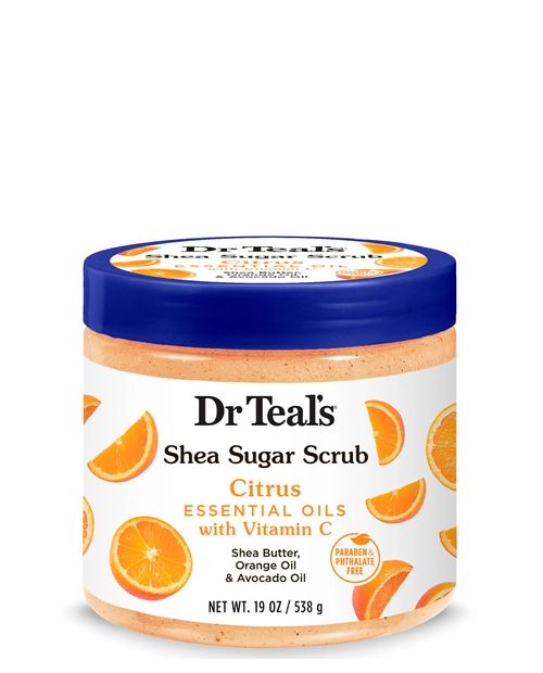 Dr. Teal's Shea Sugar Scrub Citrus Vitamin C 538g