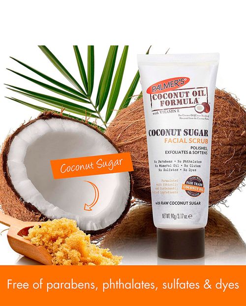 Facial Scrub Coconut Sugar 3.17oz