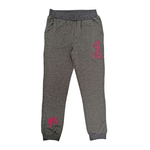 Jogger gris estampado