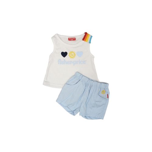 Conjunto blanco estampado