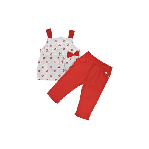 Conjunto de blusa estampada