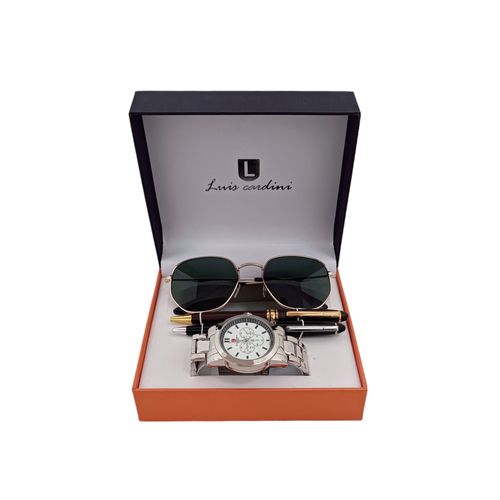 Set de reloj análogo multicolor