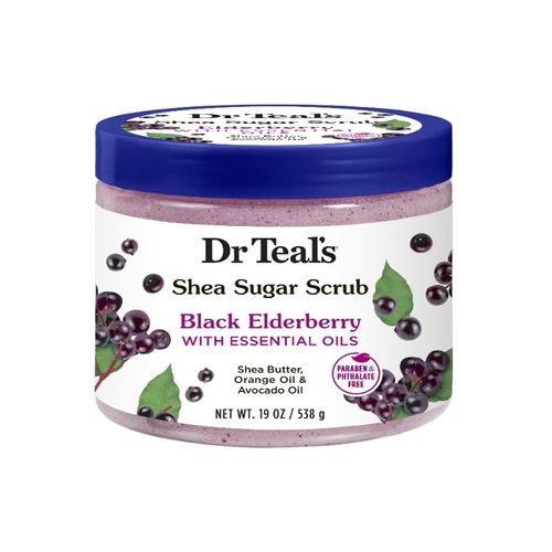 Dr. Teal's Exfoliante Sugar Black Elderberry 538g