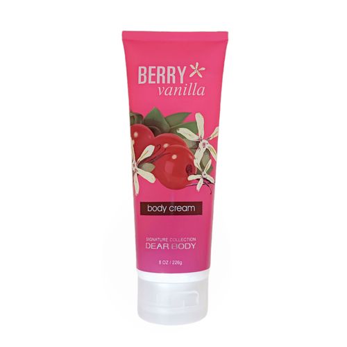 Body Cream Berry Vanilla 8oz