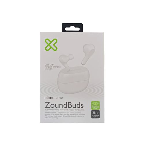 Audifonos zoundbuds blancos