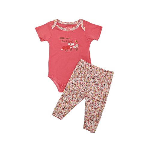 Conjunto fucsia con pantalón