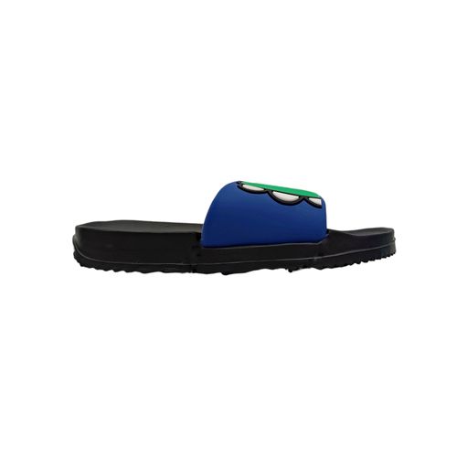 Sandalias slip on azules dinosaurio