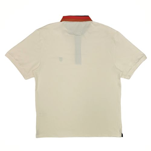 Camisa ivory tipo polo talla grande