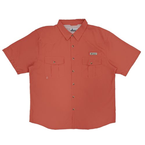 Camisa talla grande naranja