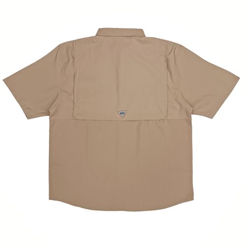 Camisa talla grande sólida beige