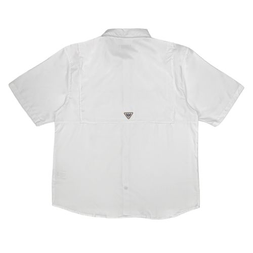 Camisa talla grande sólida blanca