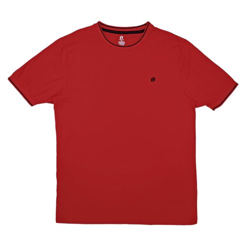 Camiseta de talla grande roja