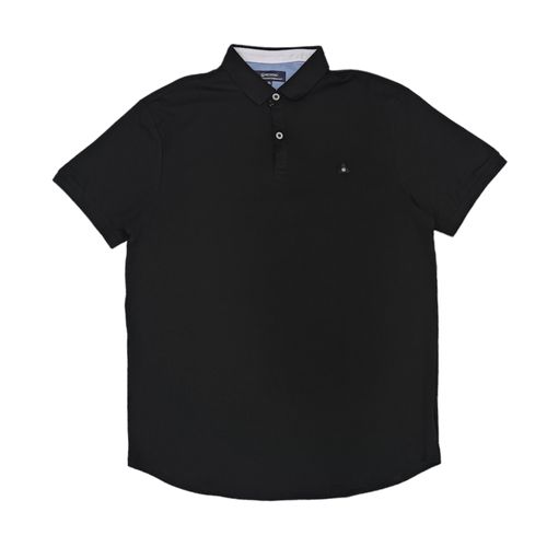 Camisa sólida tipo polo