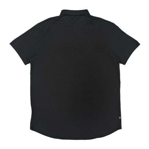 Camisa sólida tipo polo