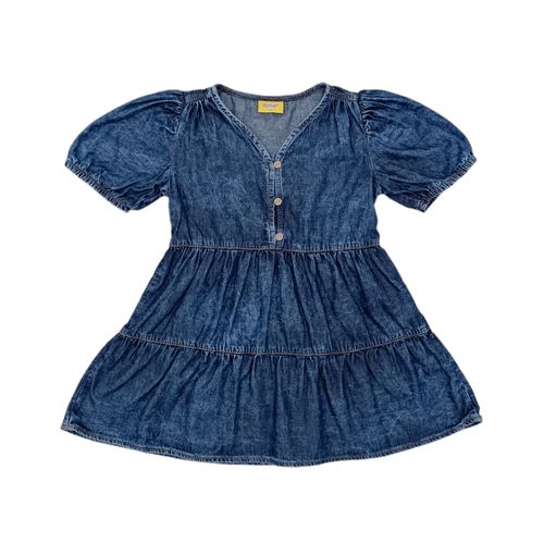 Vestido denim azul