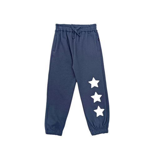 Jogger azul de estrellas