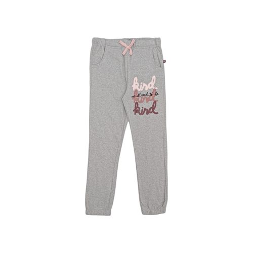 Jogger estampado gris jaspeado