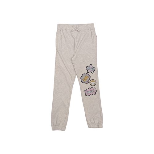 Jogger estampado ivory