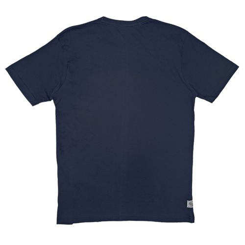 Camiseta navy estampada