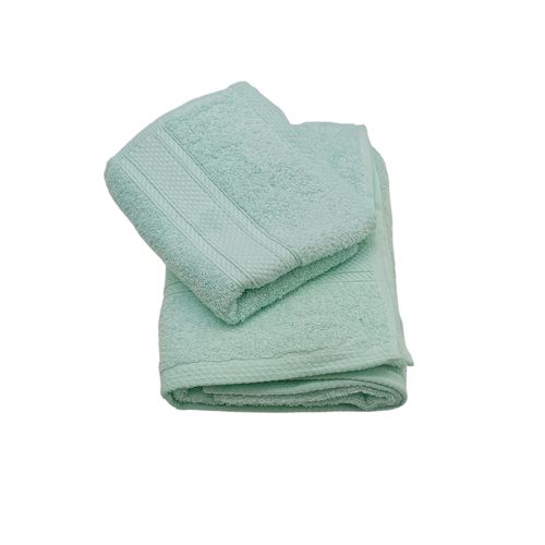 Set de toallas verde menta para baño