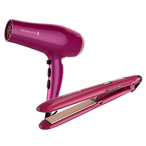 Combo remington y secadora triple infusión